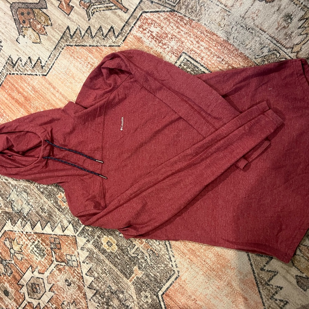 Columbia Omni-Wick Maroon Hoodie